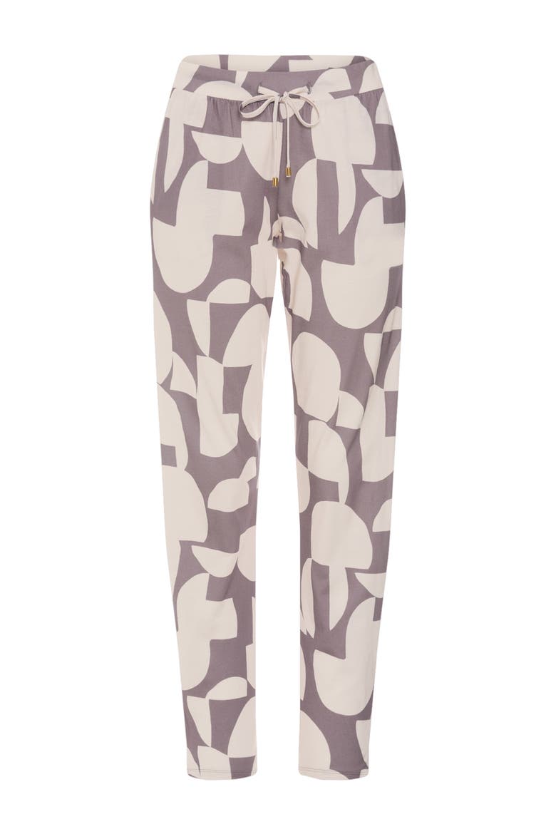 Sleep And Lounge Cotton and Tencel Pants, Main, color, Divided Circles
