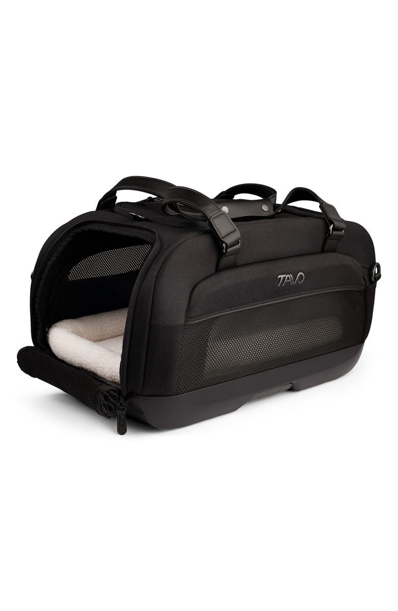 TAVO PETS Dupree II Carry-On Pet Car Seat & Roscoe Pet Stroller, Main, color, Onyx