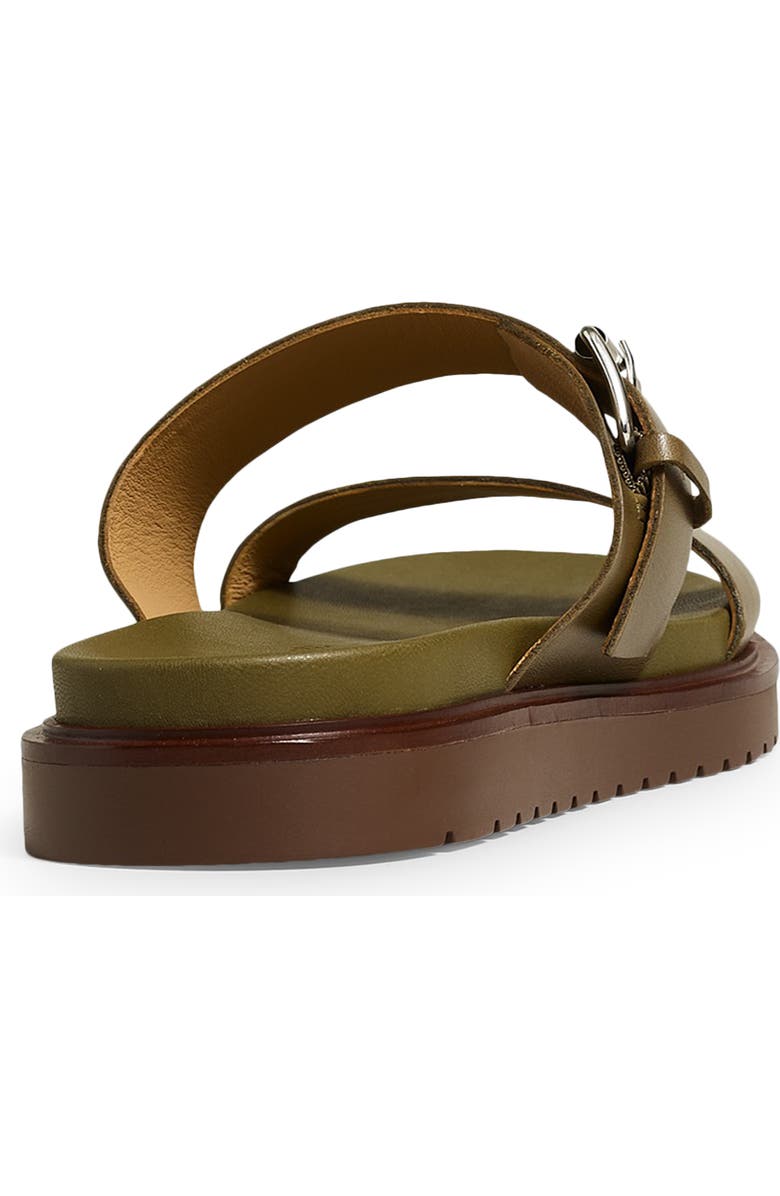 Madewell Maximillian Two Strap Sandal, Alternate, color, Olive Tree