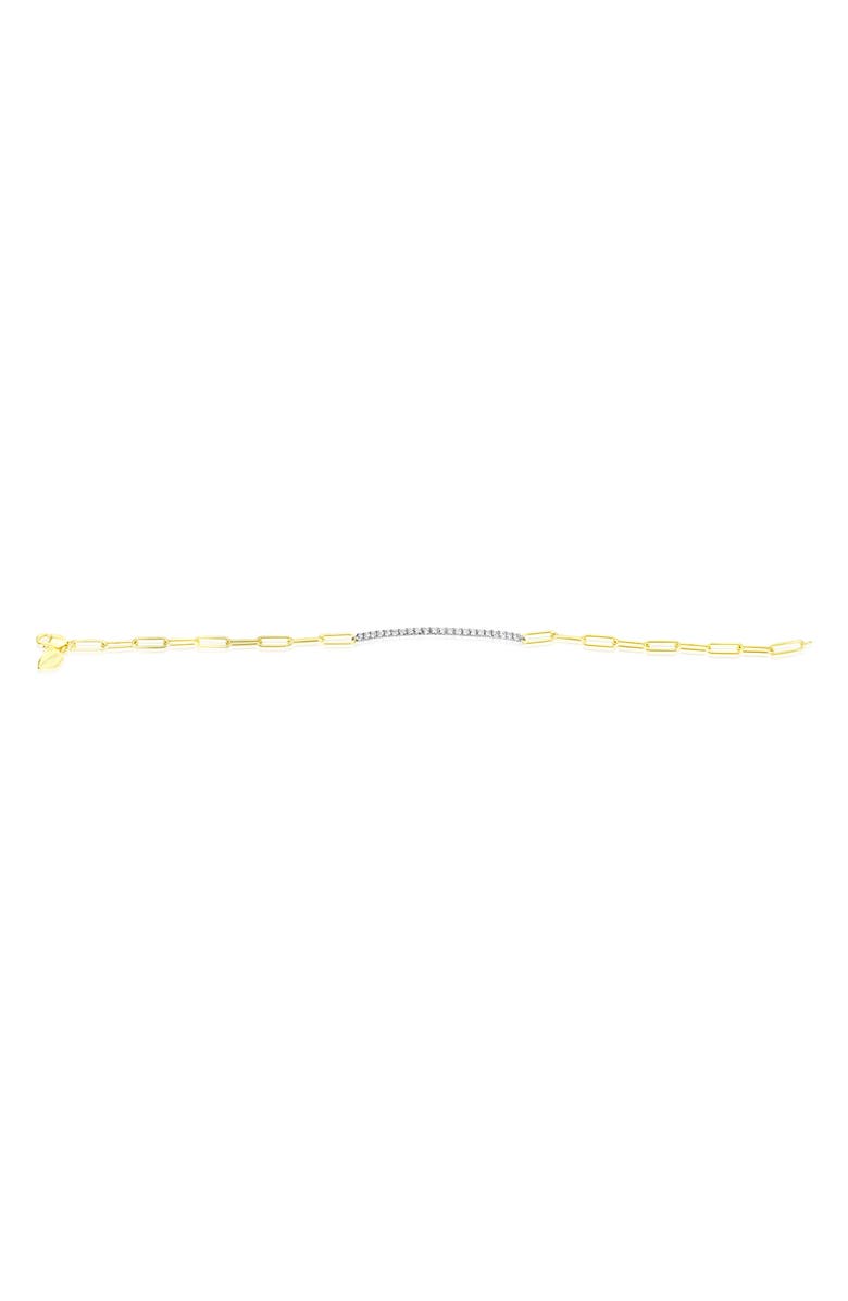 Meira T Diamond Bar Bracelet, Main, color, Yellow