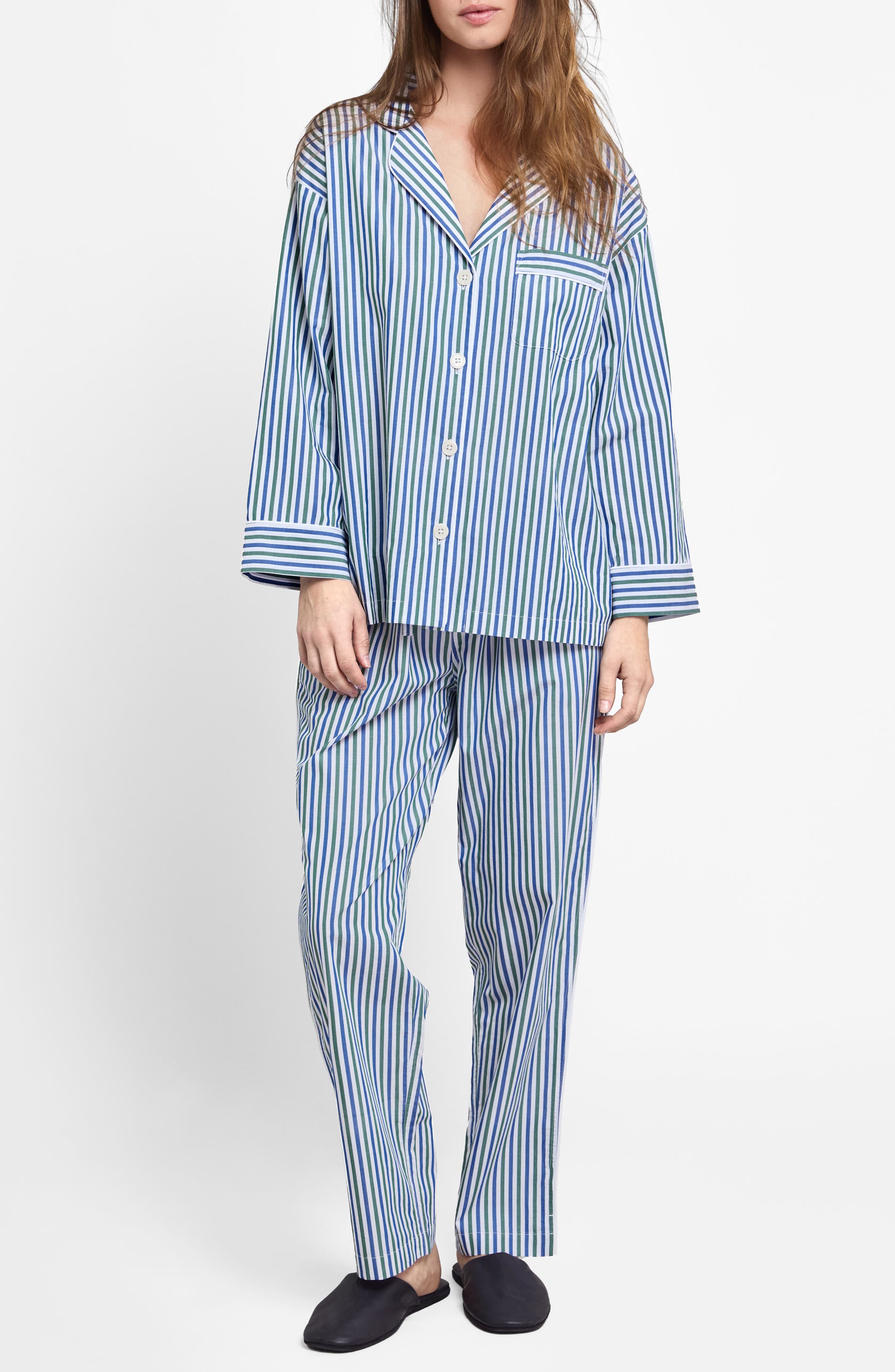Green & Blue Multistripe