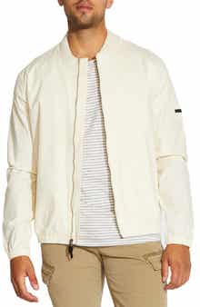 Civil Society Lightweight Cotton Blend Bomber Jacket