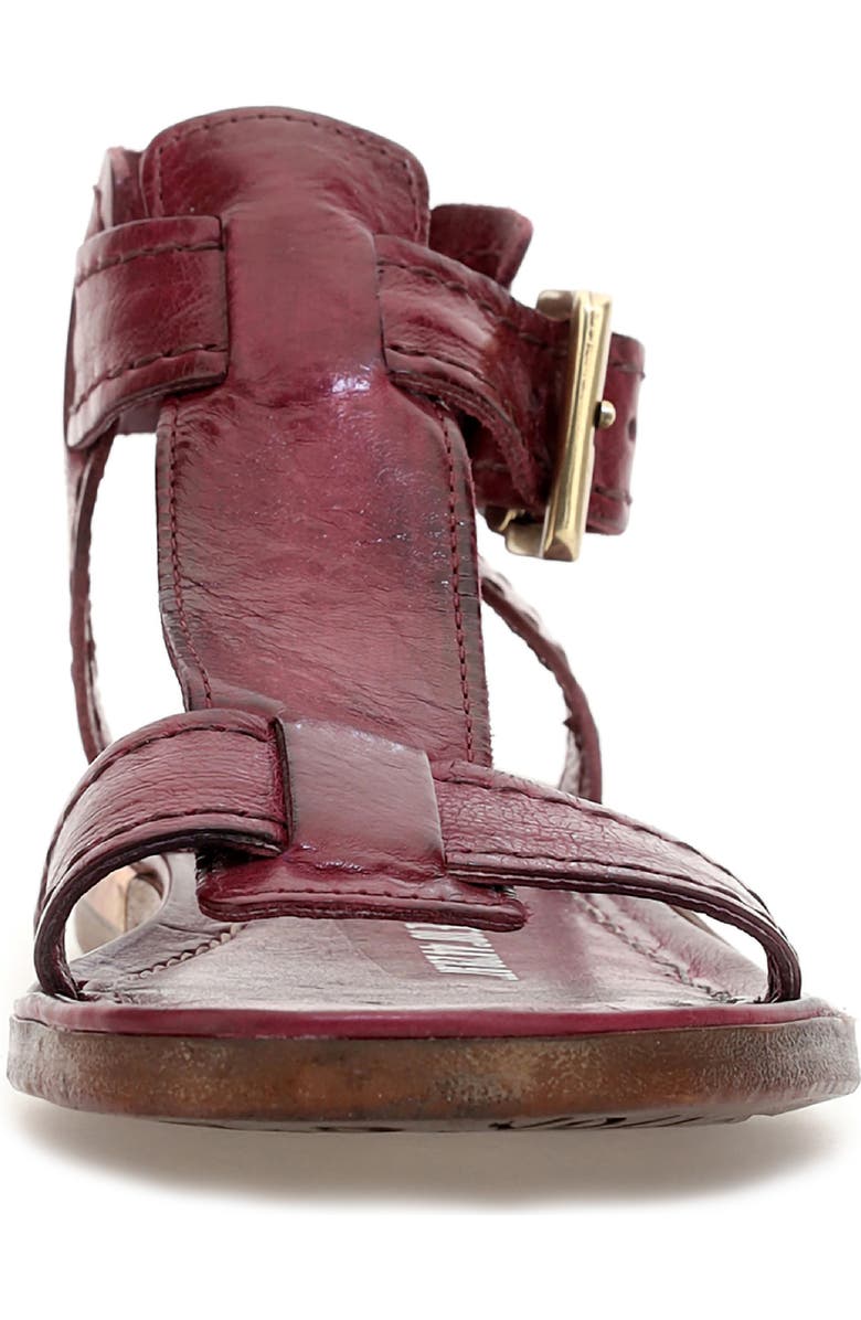 A.S.98 Gifford Ankle Strap Sandal, Alternate, color, Ruby