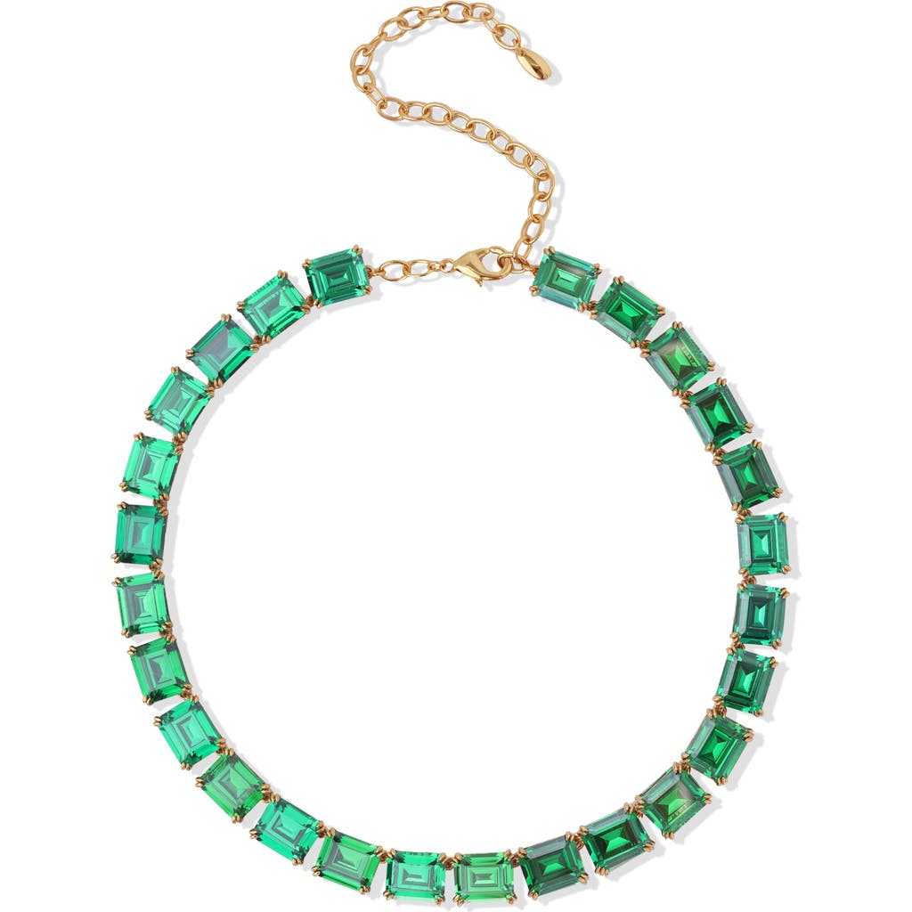 Rc Retro Chic Lime Glow Necklace In Green