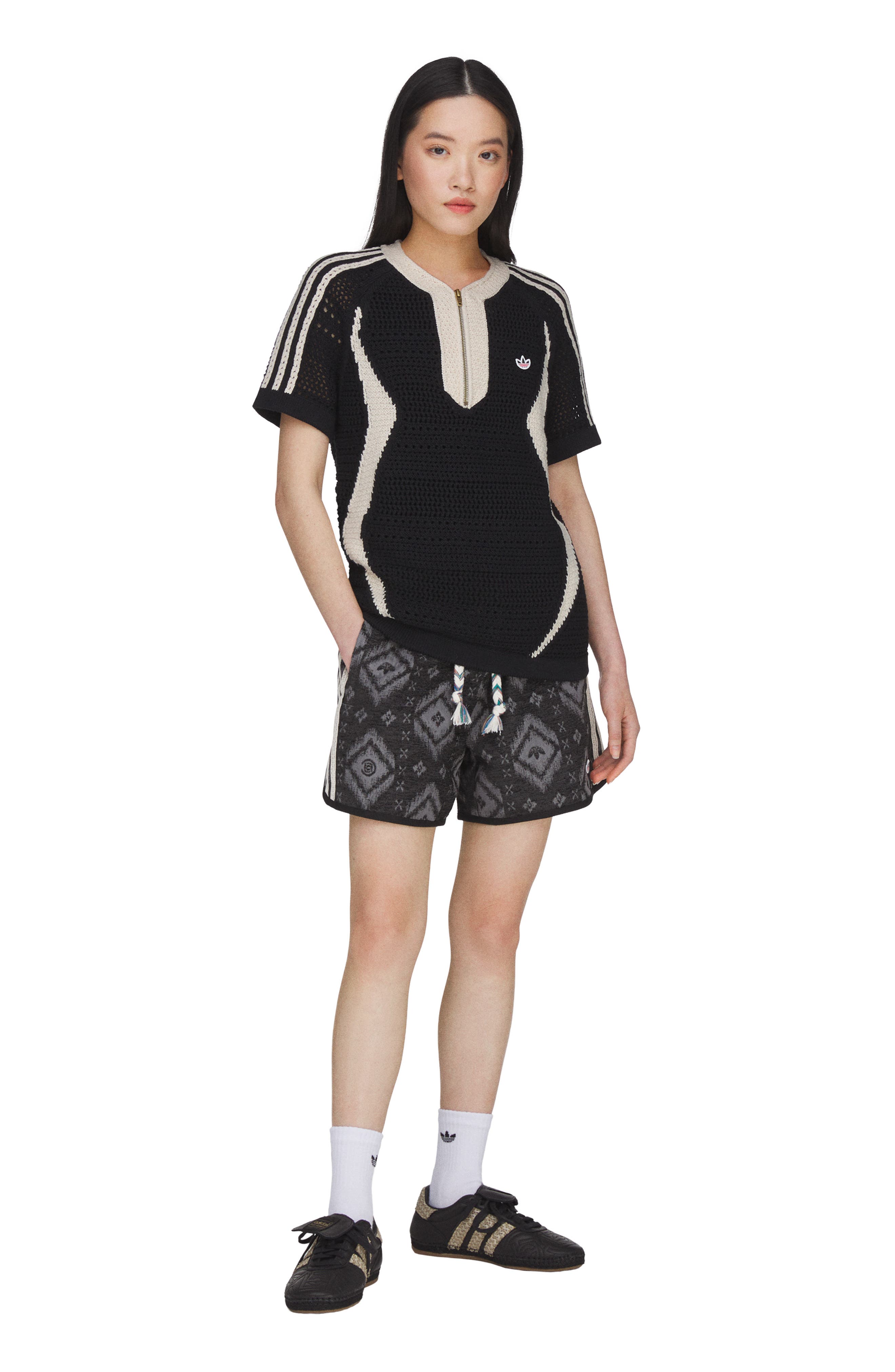 x CLOT Ikat Drawstring Shorts - image 2