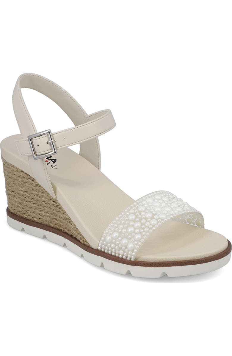 MIA AMORE Lonny Espadrille Wedge Sandal, Main, color,