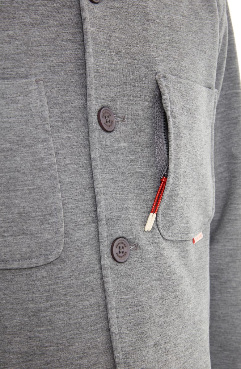 Sealskinz Plumstead Water Repellent Knit Shirt Jacket, Alternate, color, 