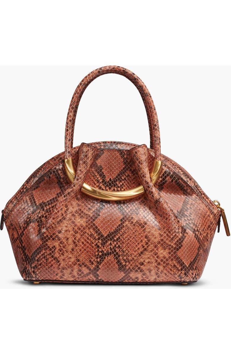 Donna Karan New York Oxford Snake Crossbody, Alternate, color, Amber