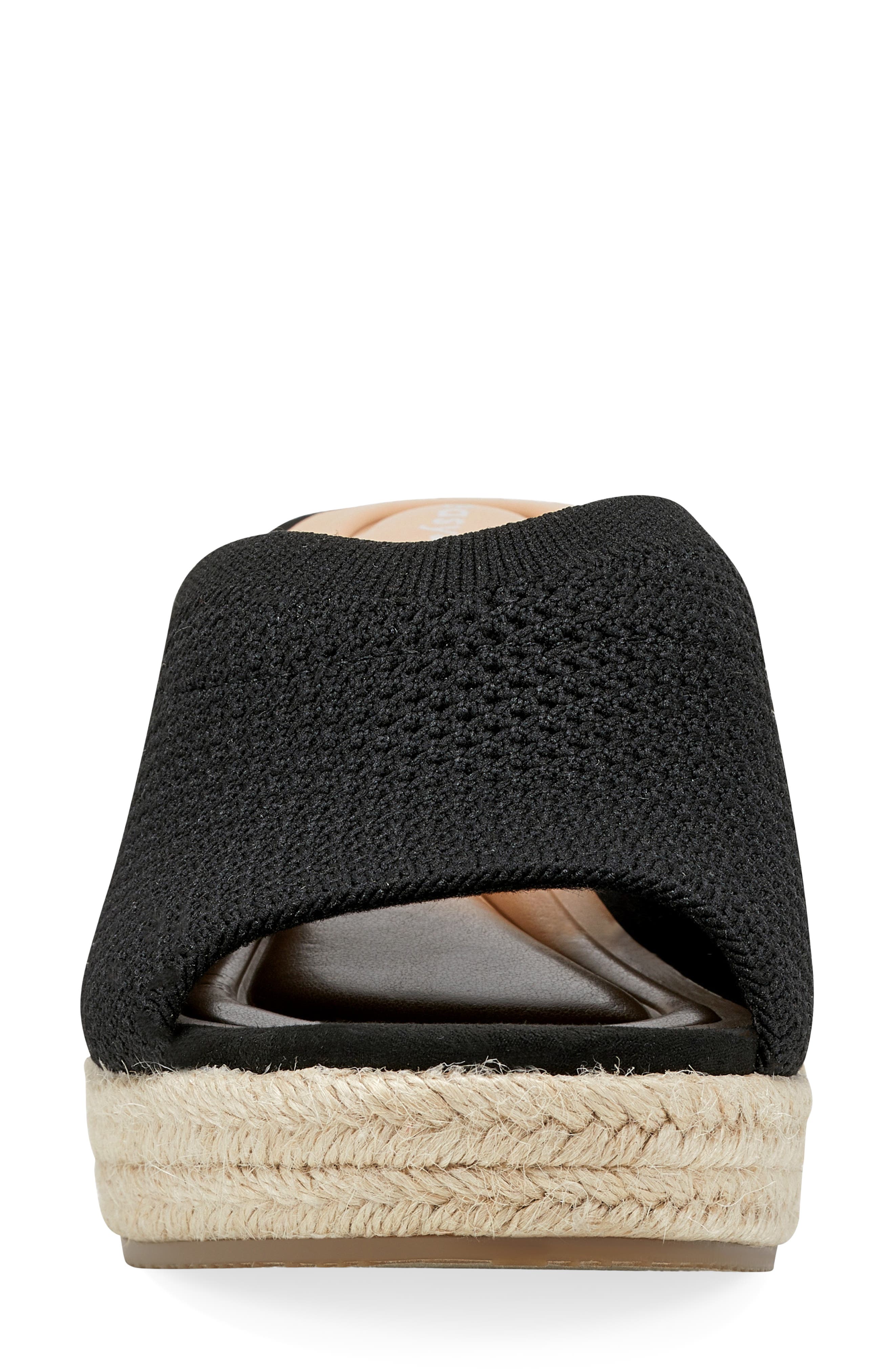 Easy Spirit Jalen Wedge Espadrille Slide Sandal, Alternate, color, 
