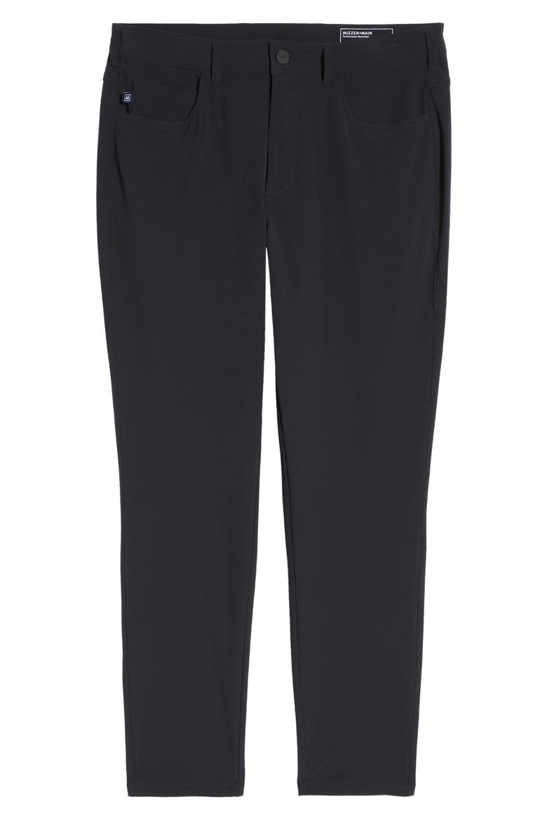Helmsman Five-Pocket Performance Pants, Alternate, color, BLACK SOLID