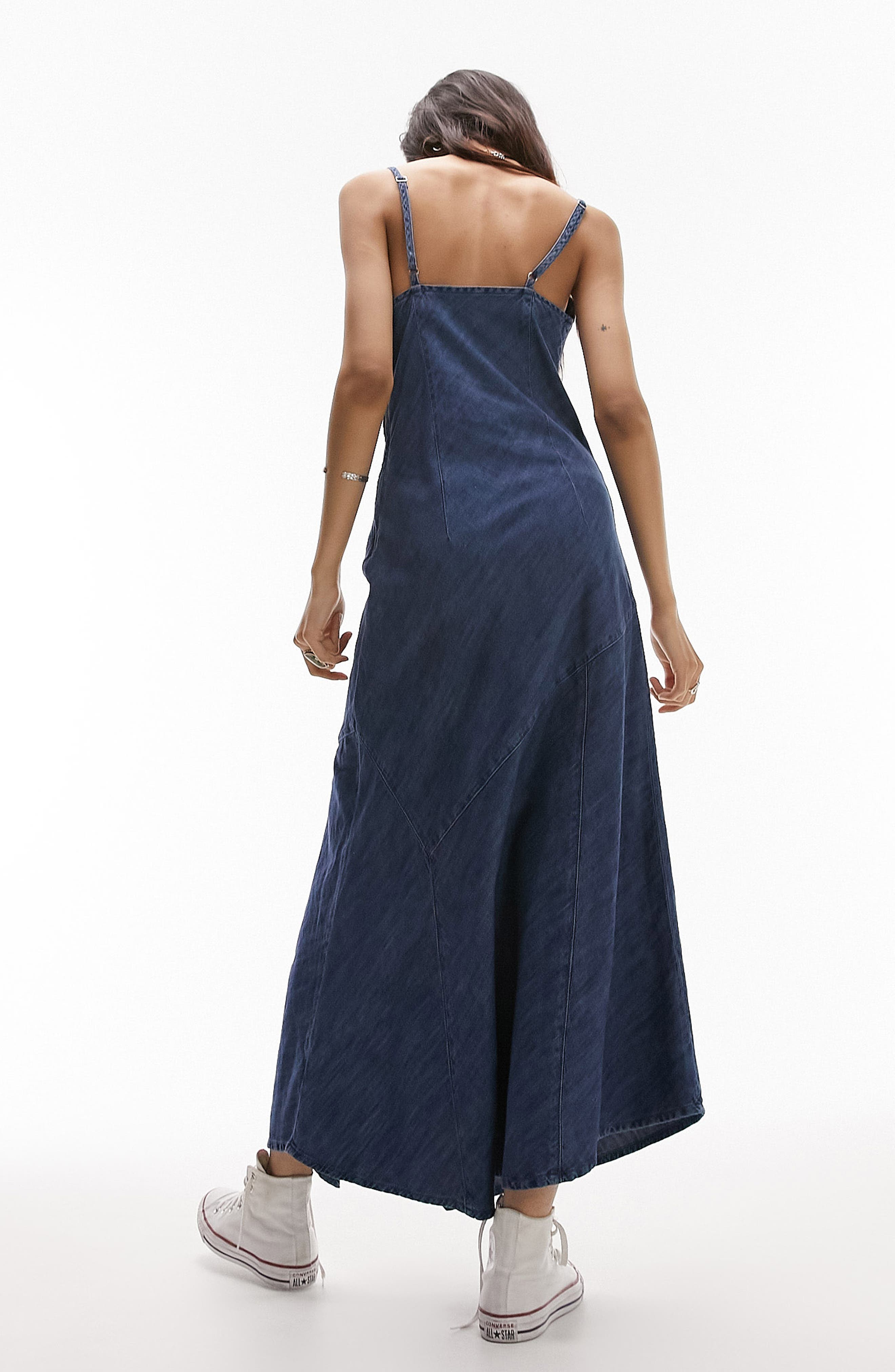 Denim Maxi Dress - image 2