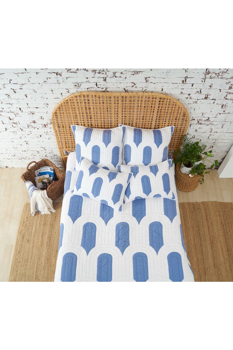 Phoebus Bedding Single Quilt Collection, Alternate, color, Blue