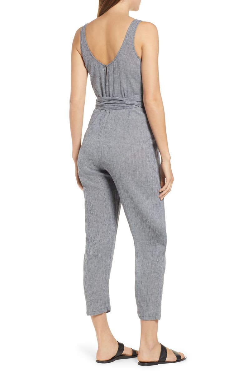 HATCH Wraparound Jumpsuit, Alternate, color, 