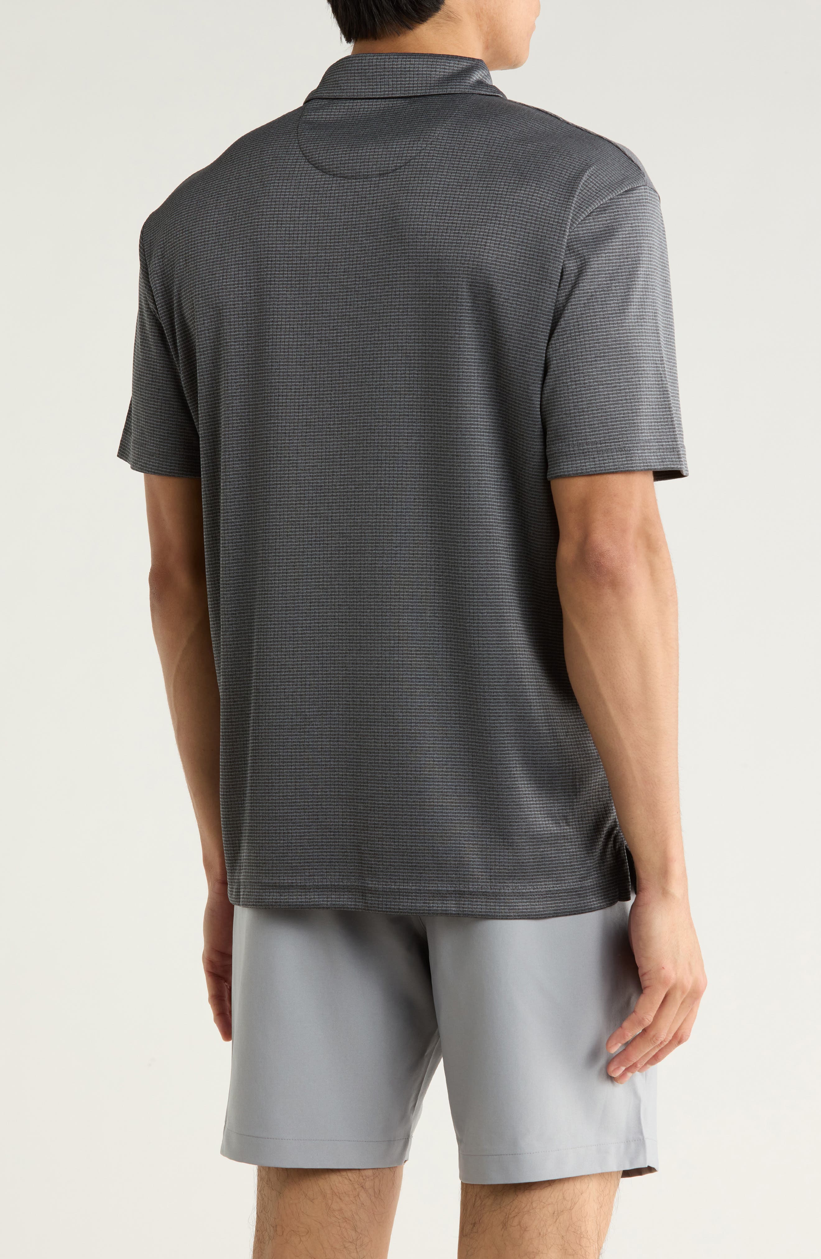 Ventilated Jacquard Golf Polo - image 2