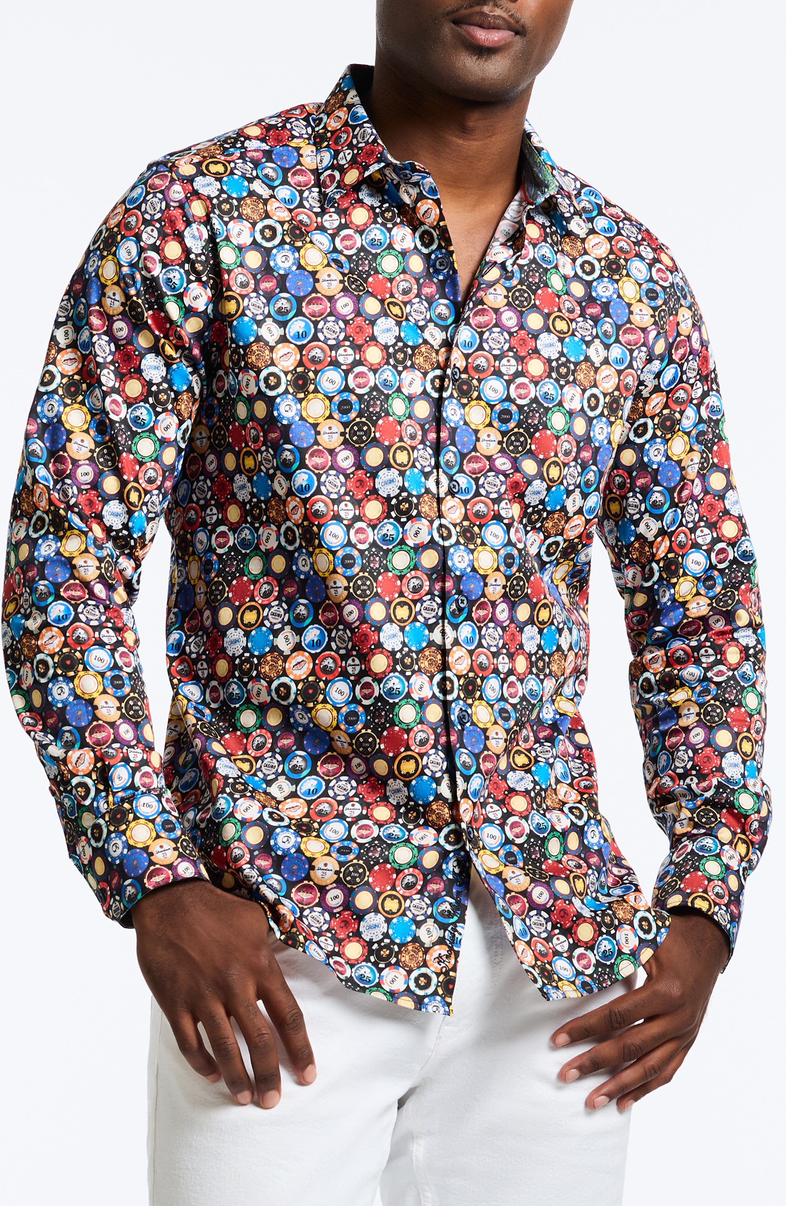 Robert Graham High Roller Button-Up Shirt