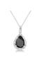  0.85Ct, Onyx, White Gold