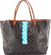 Pre-Owned Goyard Saint Louis Tote Printed Coated Canvas GM