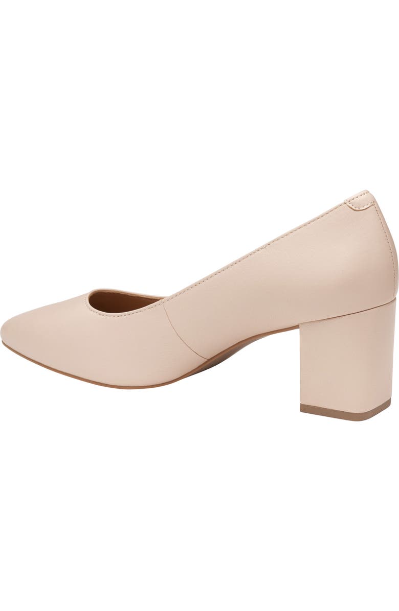 Johnston & Murphy Vicki Block Heel Pump, Alternate, color, Blush Glove