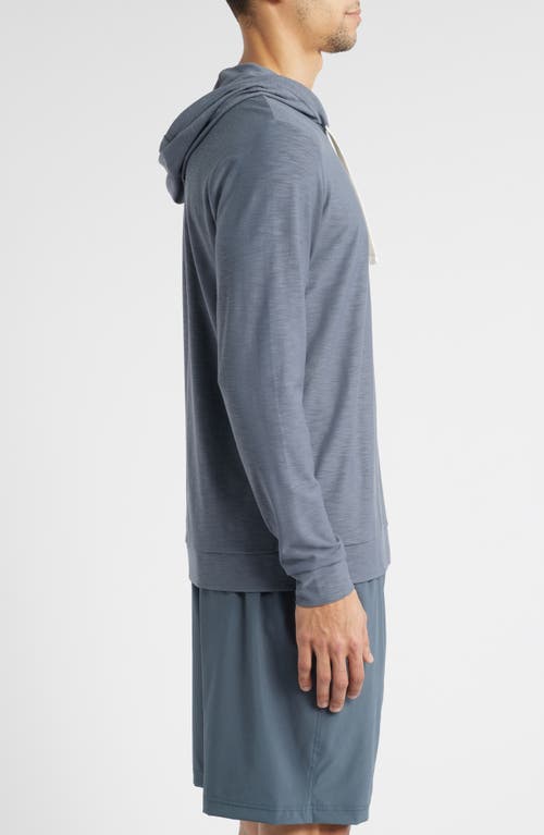 Free Fly Slub Performance Hoodie In Gray