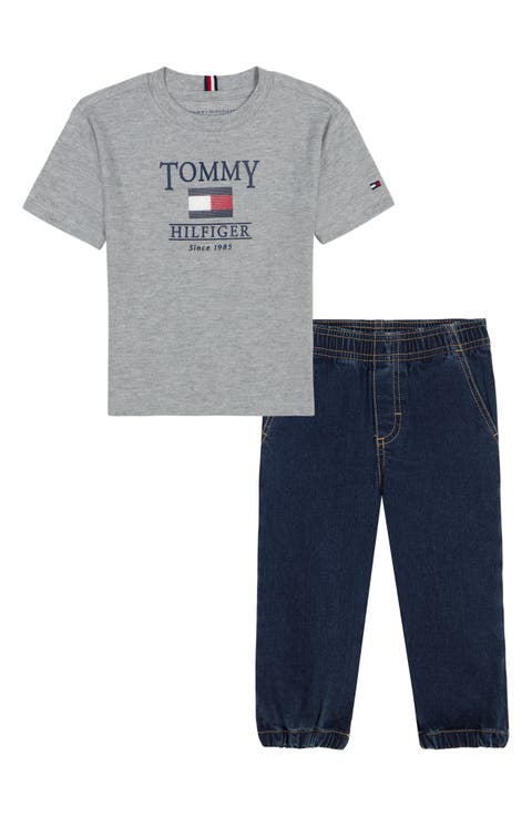 Kids' 2-Piece T-Shirt & Jeans Set