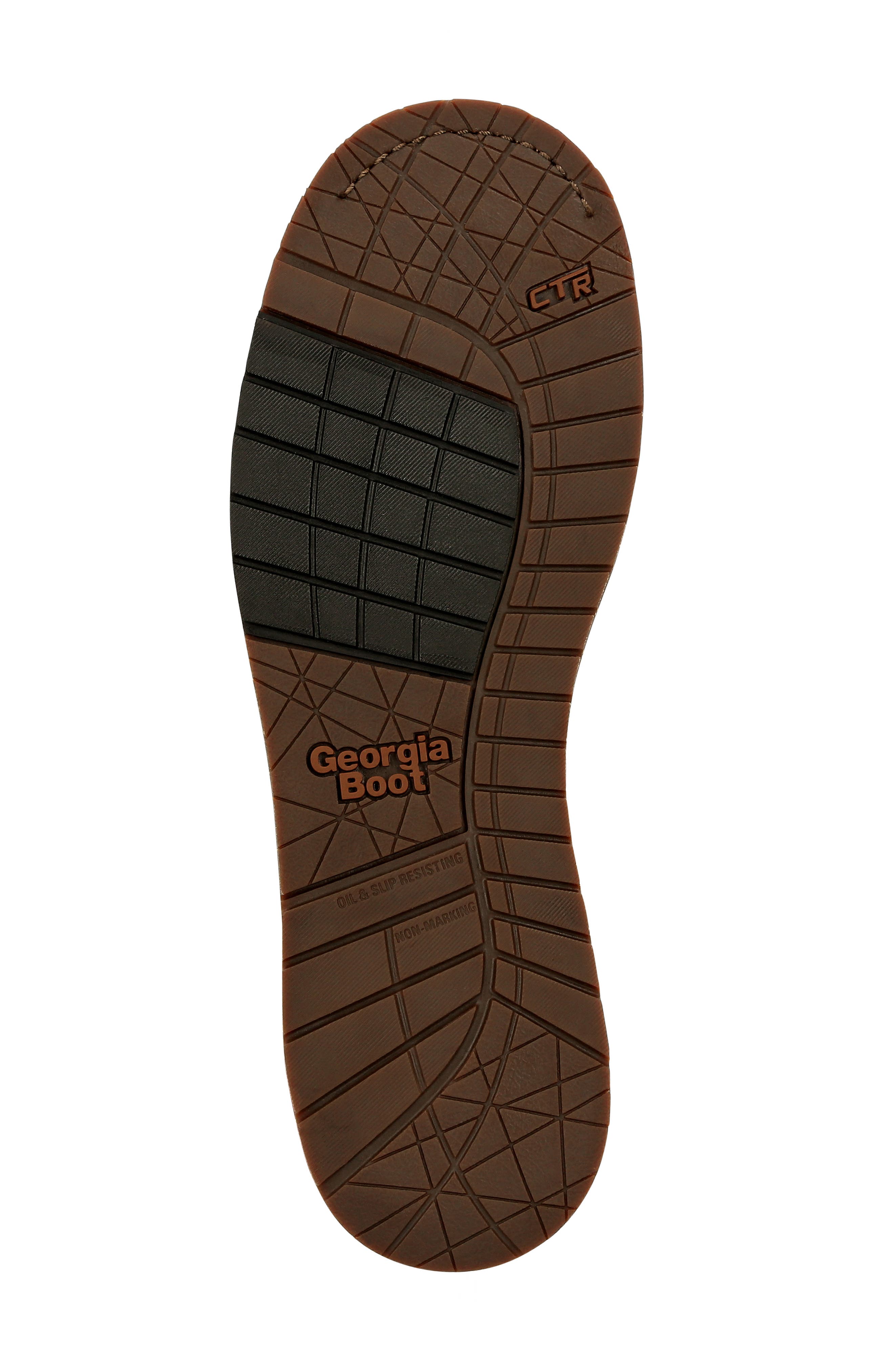 AMP LT Waterproof Wedge Work Boot, Alternate, color, BROWN