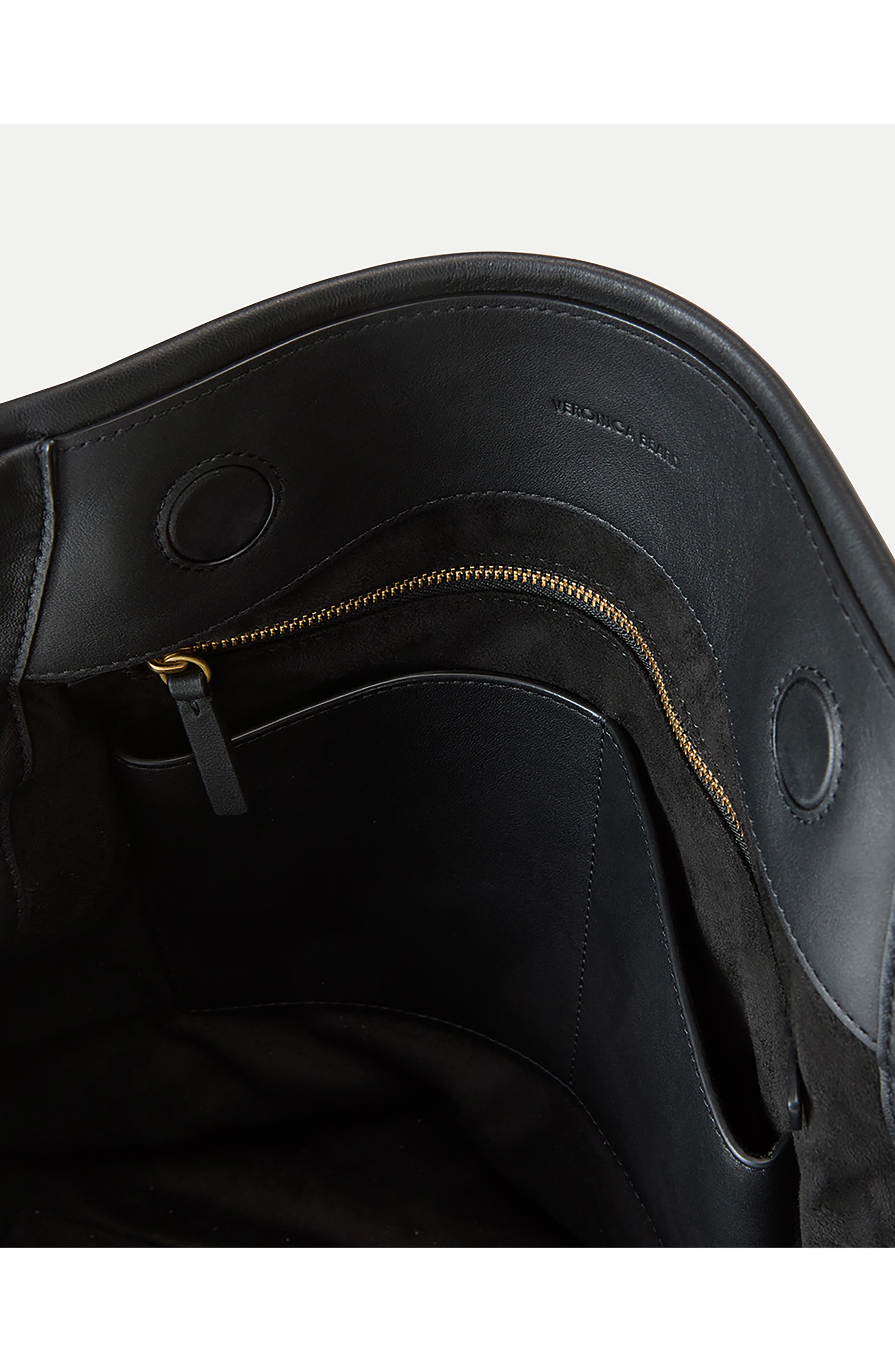 Veronica Beard Slouch Leather Shoulder Bag, Alternate, color, 