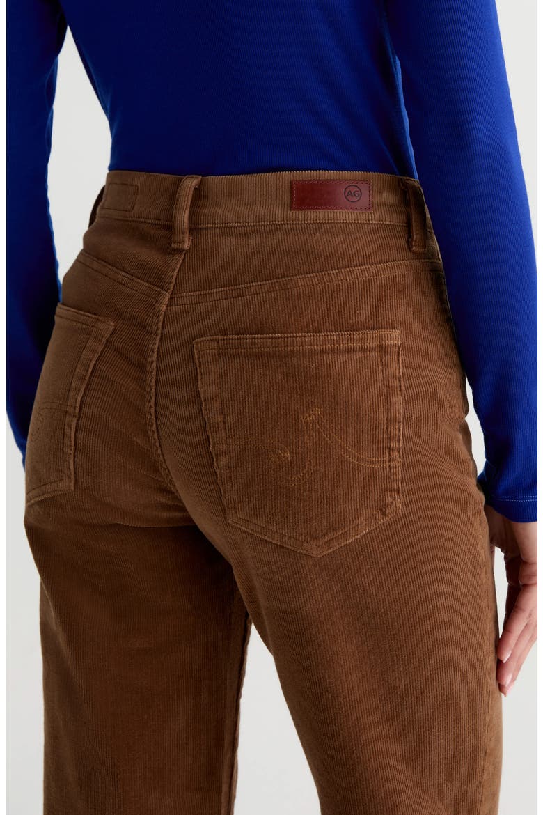 Brinley Mid Rise Straight Leg Corduroy Jeans, Alternate, color, BRONZE BEAT
