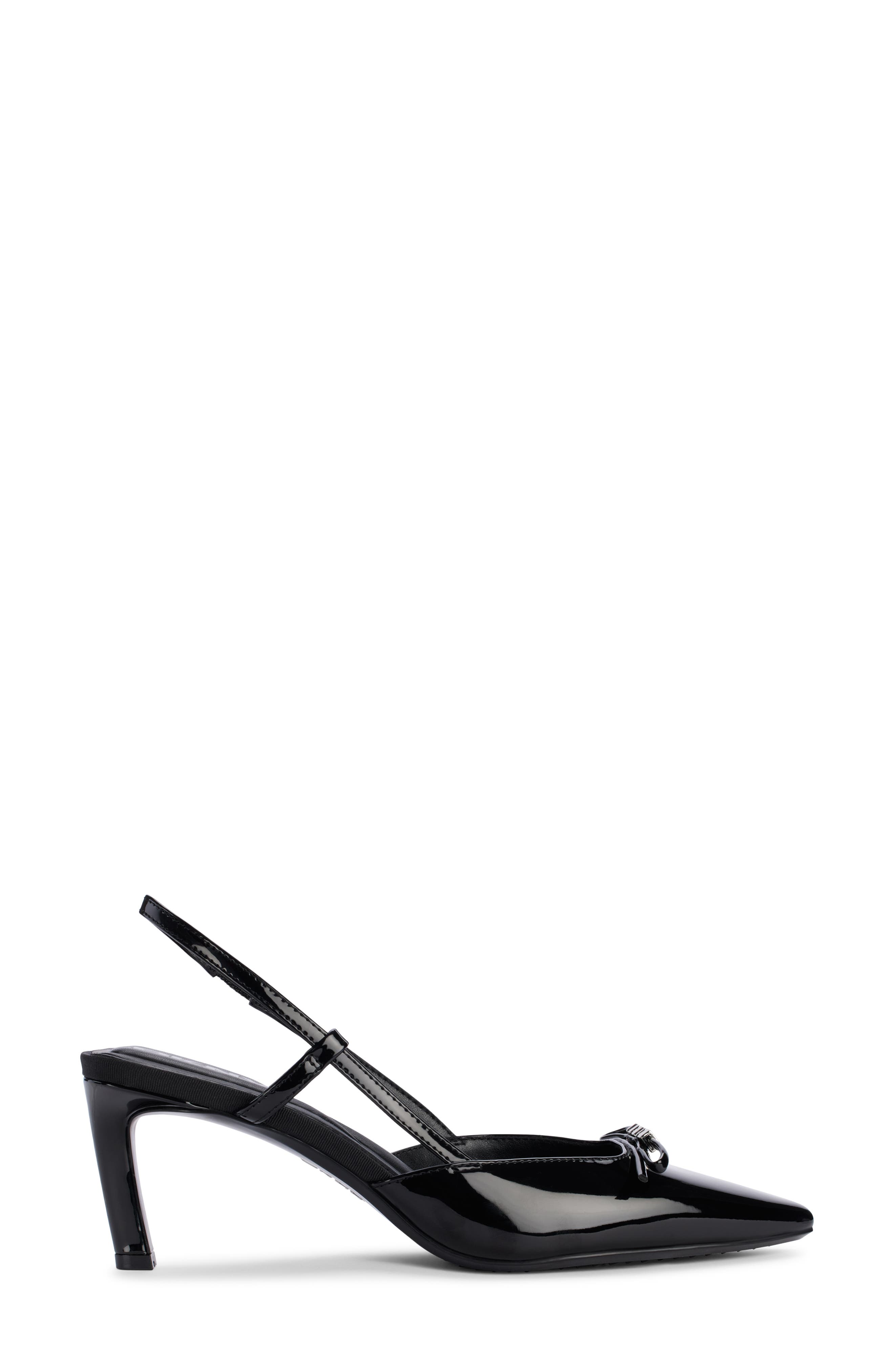 DKNY Carline Slingback Pump, Alternate, color, Black
