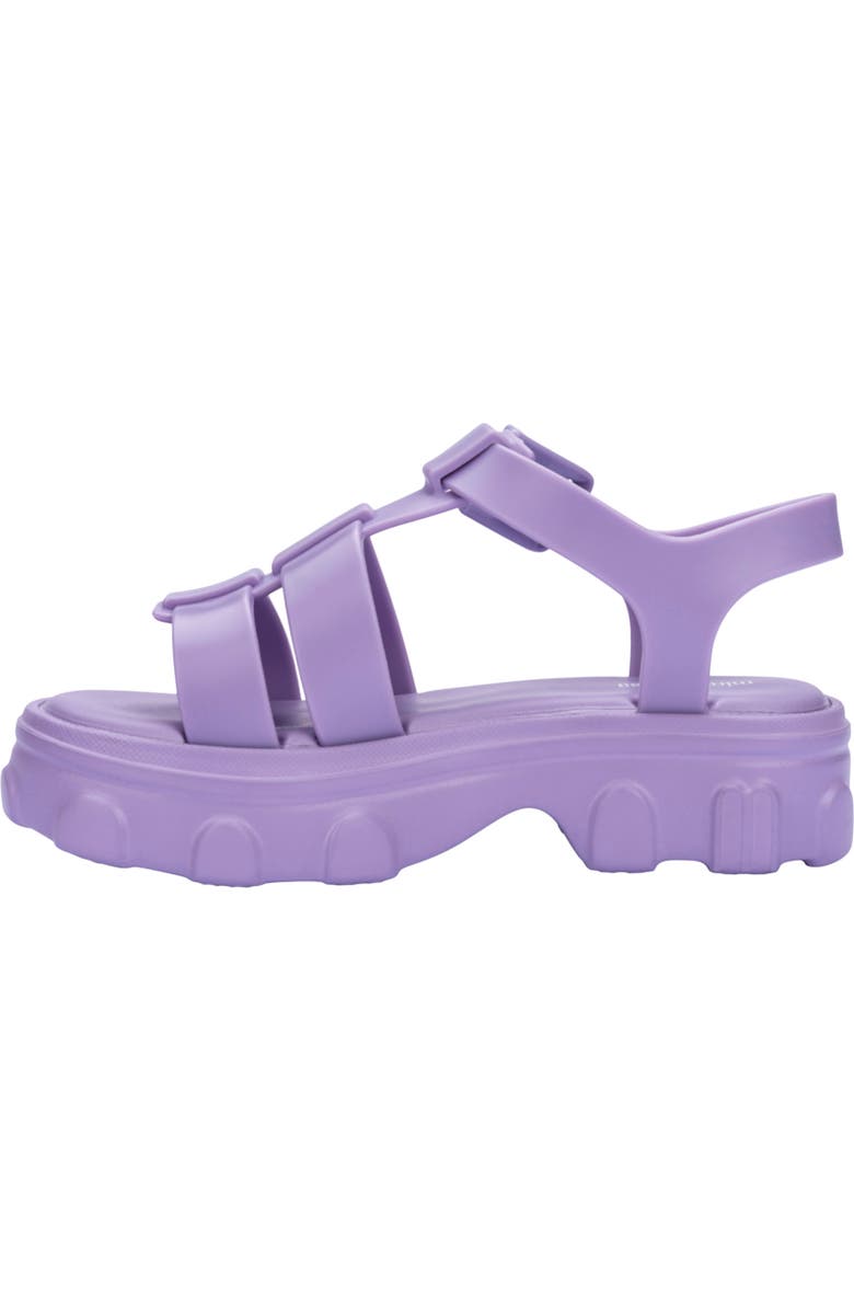 Mini Melissa Kids' Ella Platform Sandal, Alternate, color, Lilac