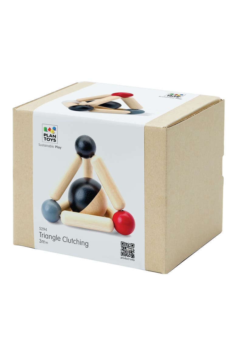 Triangle Clutching Toy, Alternate, color, ASSORTED