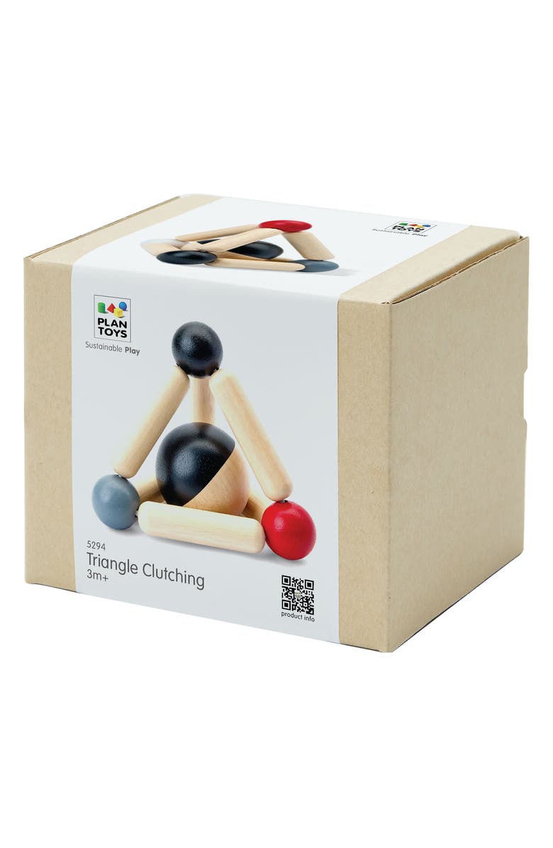 PlanToys<sup>®</sup> Triangle Clutching Toy, Alternate, color, Assorted
