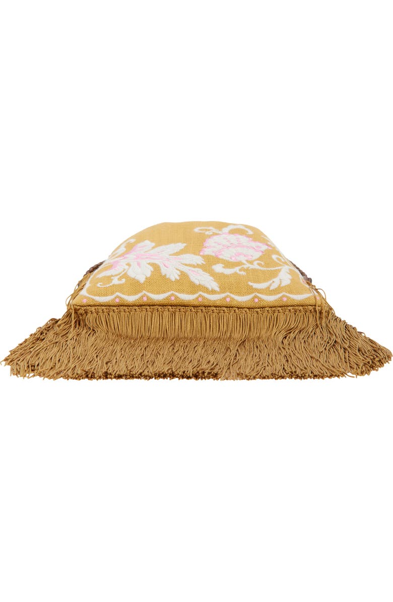 Etro Kalispera Canvas Shoulder Bag, Alternate, color, Ochre