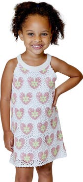 Design History Kids' Crochet Heart Dress
