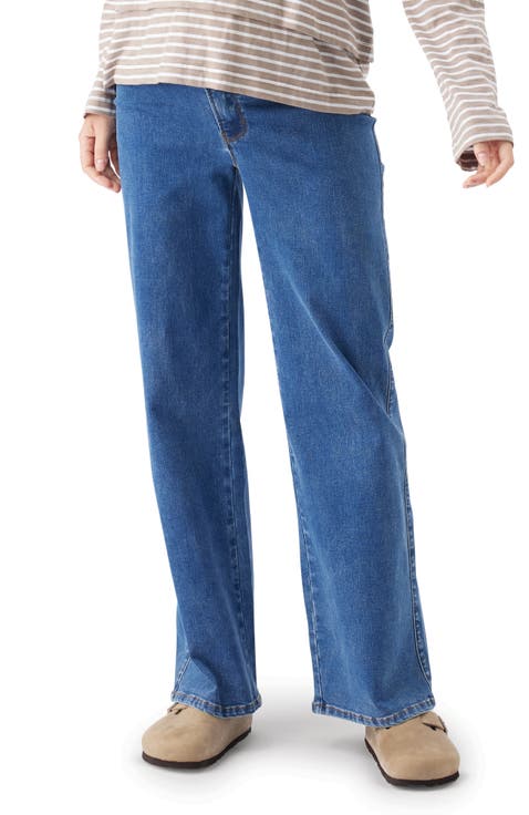 Kyle Wide Leg Under Tummy Maternity Jean