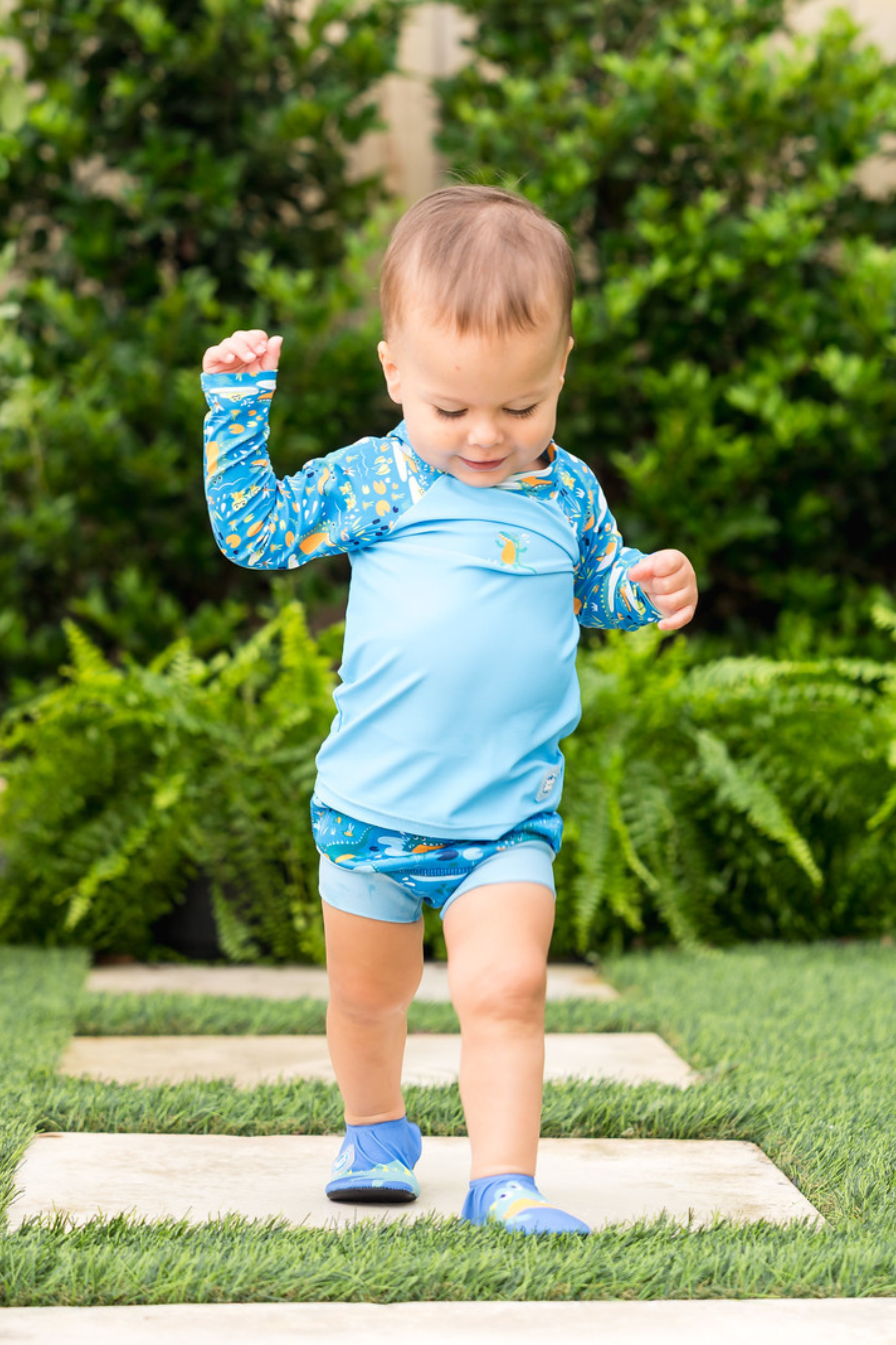 Splash About Kids Water Shoes, Alternate, color, Crocodile Swamp