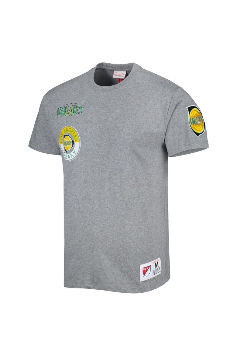 Men's Mitchell & Ness Gray LA Galaxy City Tee, Alternate, color, Gray