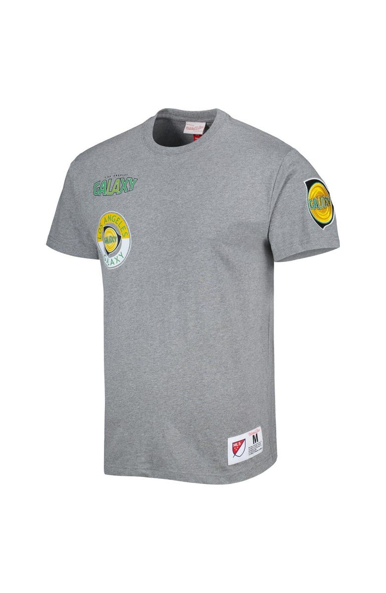 Mitchell & Ness Men's Mitchell & Ness Gray LA Galaxy City Tee, Alternate, color, Gray