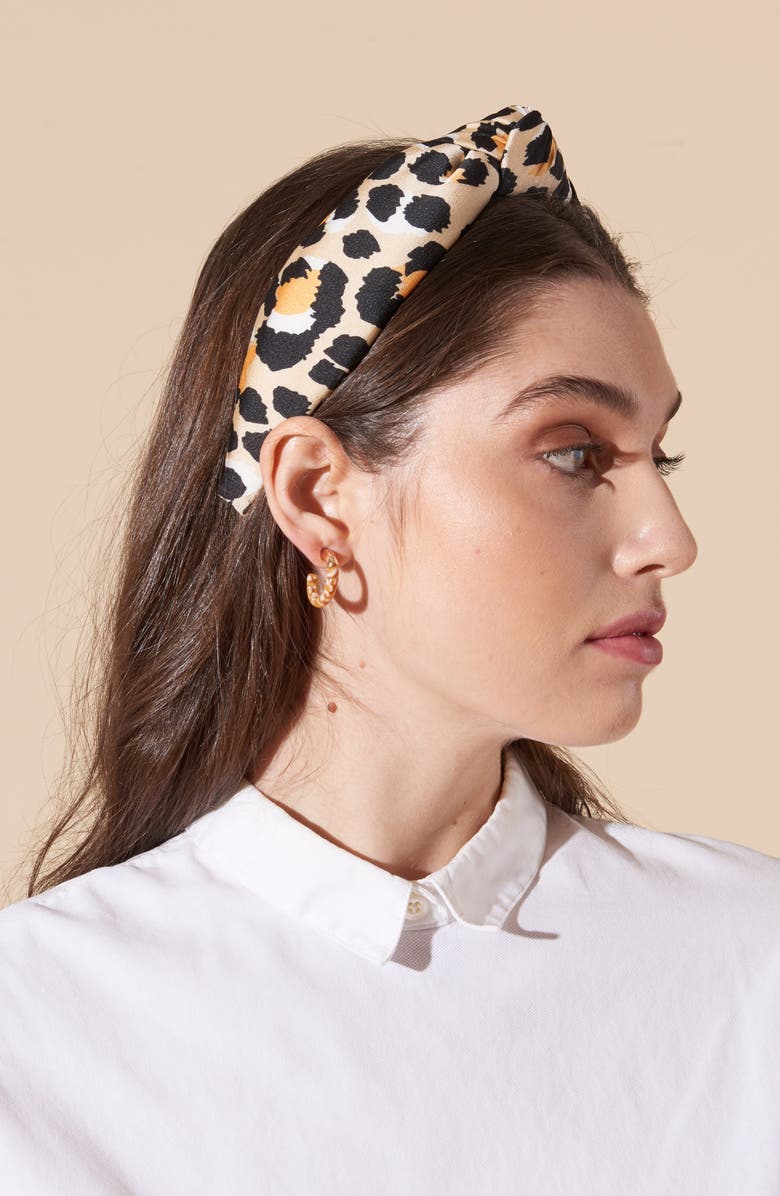 Lele Sadoughi Small Arch Hoop Earrings, Alternate, color, 