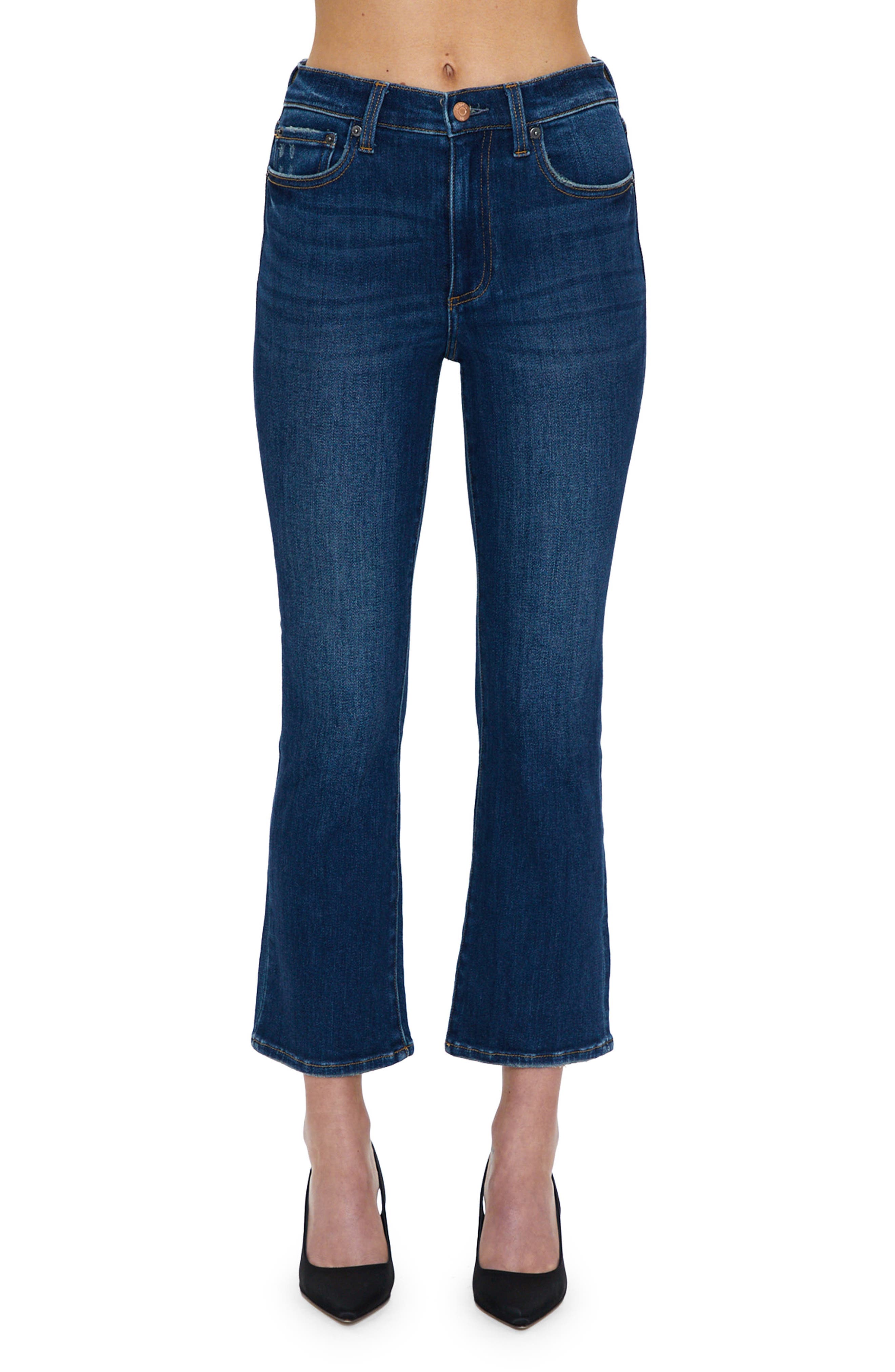 Lennon High Waist Ankle Bootcut Jeans