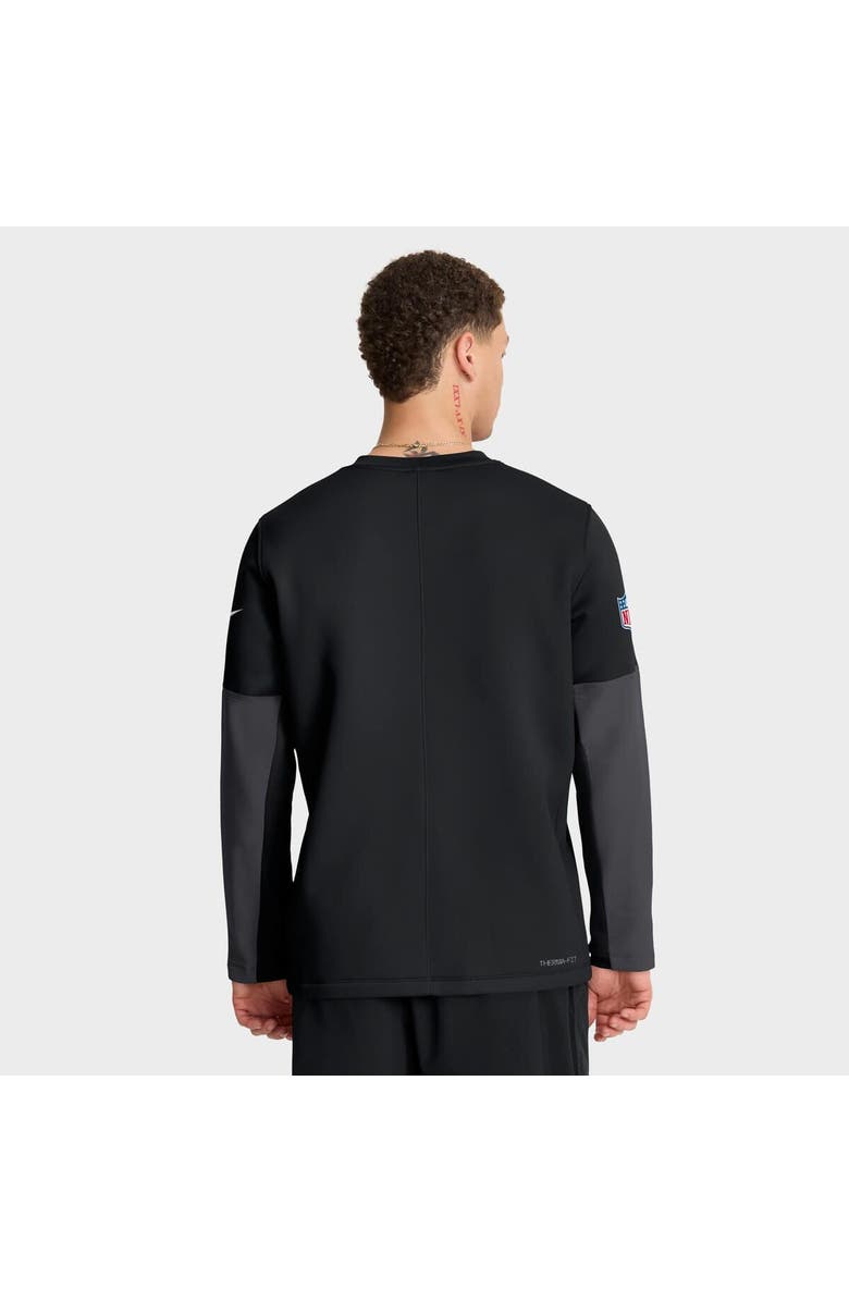 Nike Men's Nike Black Atlanta Falcons Sideline Scripted to Win Performance Long Sleeve T-Shirt, Alternate, color, Black