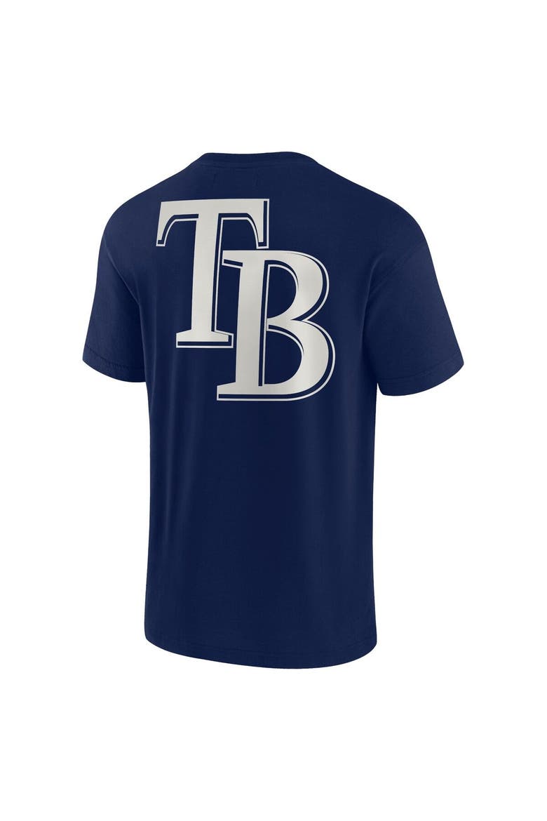 Unisex Fanatics Signature Navy Tampa Bay Rays Elements Super Soft Short Sleeve T-Shirt, Alternate, color, Navy