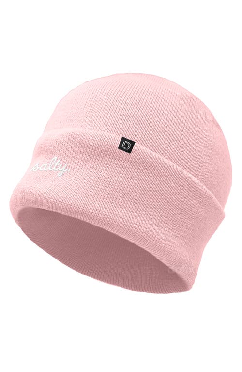 Dalix Salty Beanie Cap In Pink