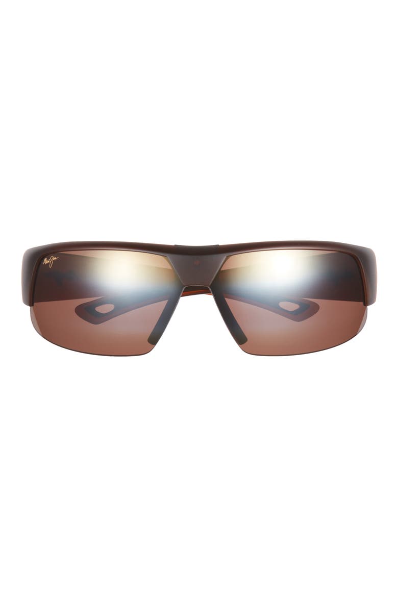 68mm Core Rectangular Polarized Sunglasses, Main, color, ROOTBEER ROOTBEER BRONZE