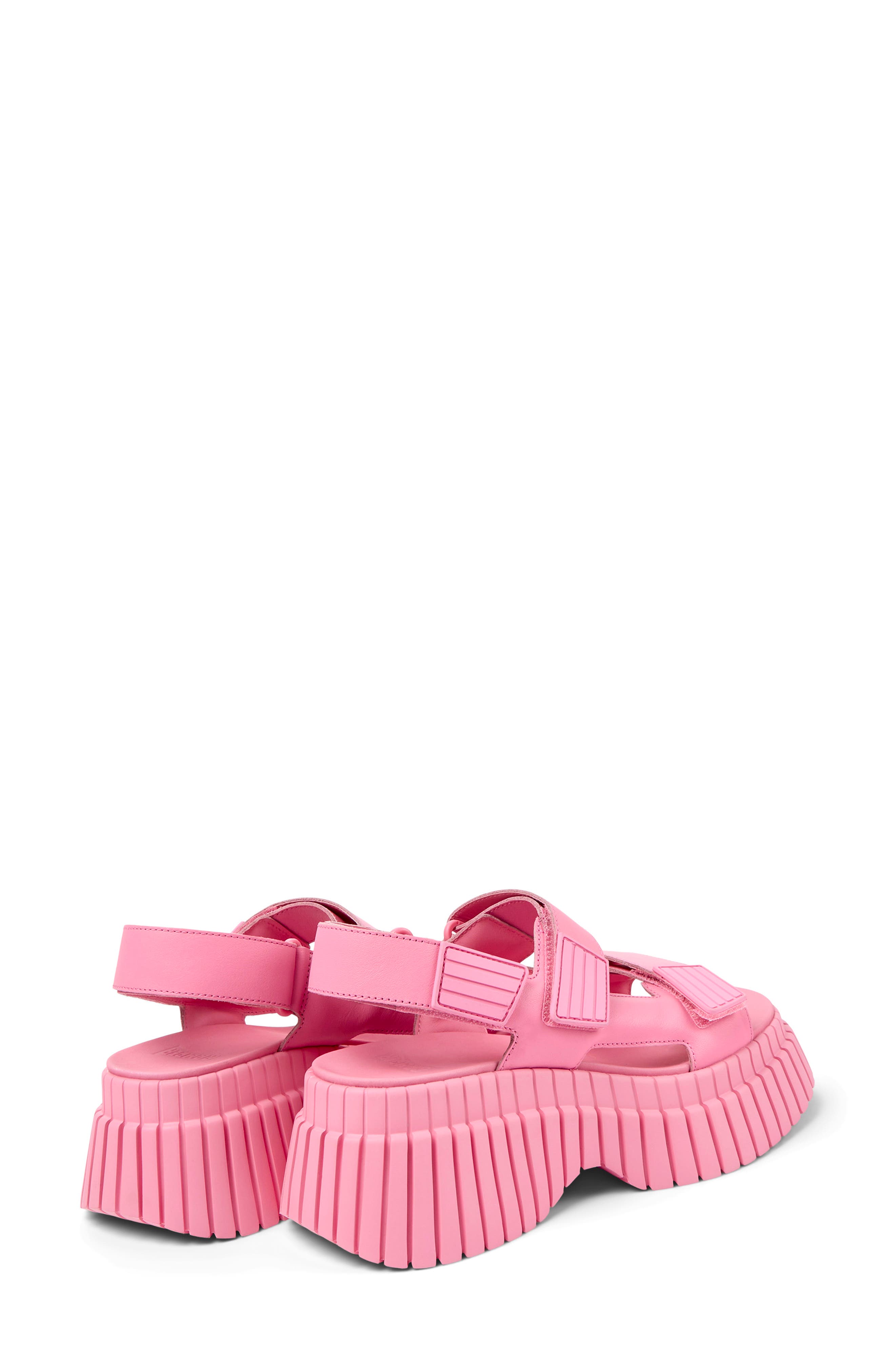 BCN Ankle Strap Platform Sandal, Alternate, color, MEDIUM PINK