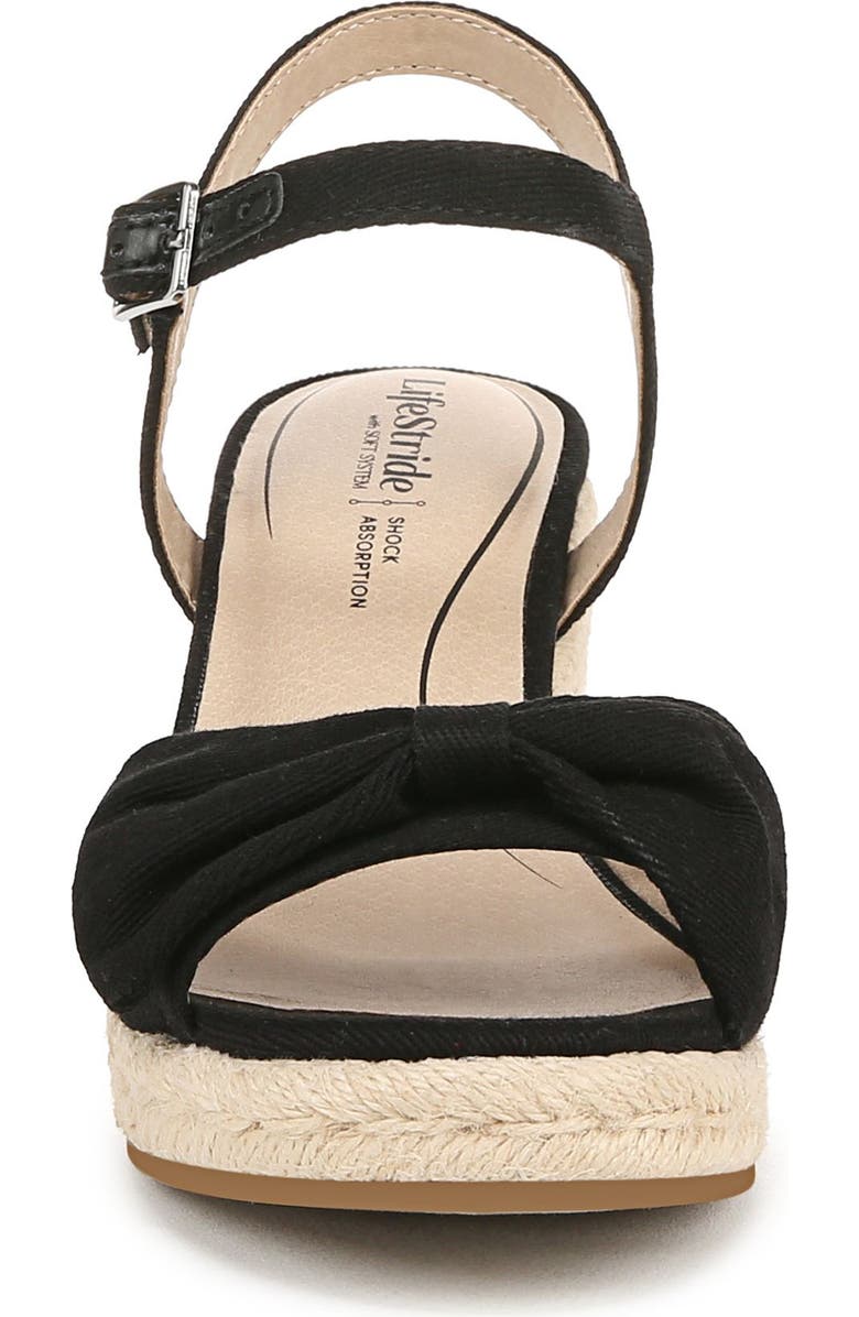 LifeStride Tahlia Wedge, Alternate, color, Black