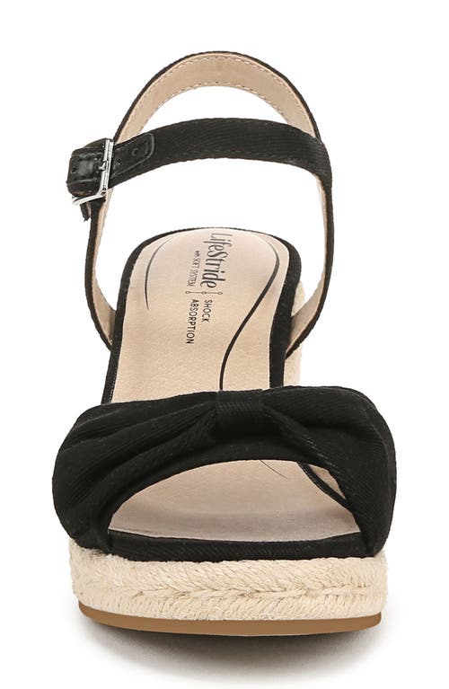 Lifestride Tahlia Wedge In Black