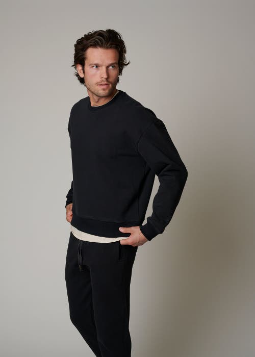 Leisure Lab Zen Crewneck In Eclipse