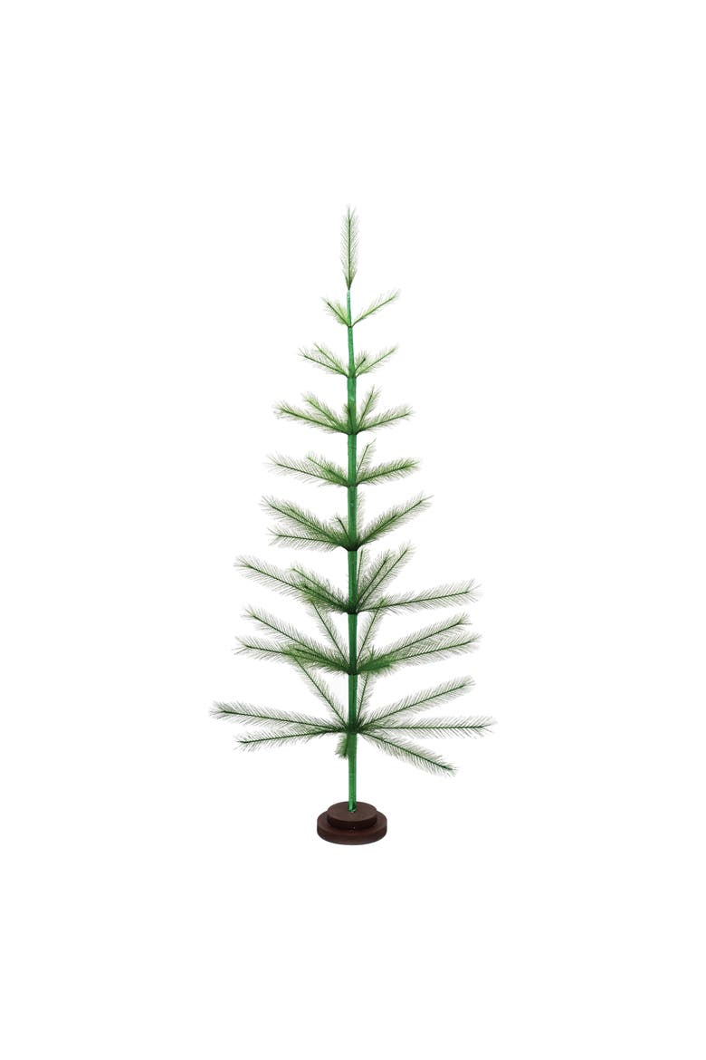 48" x 16" Pampas Tree Figurines, Main, color, Green