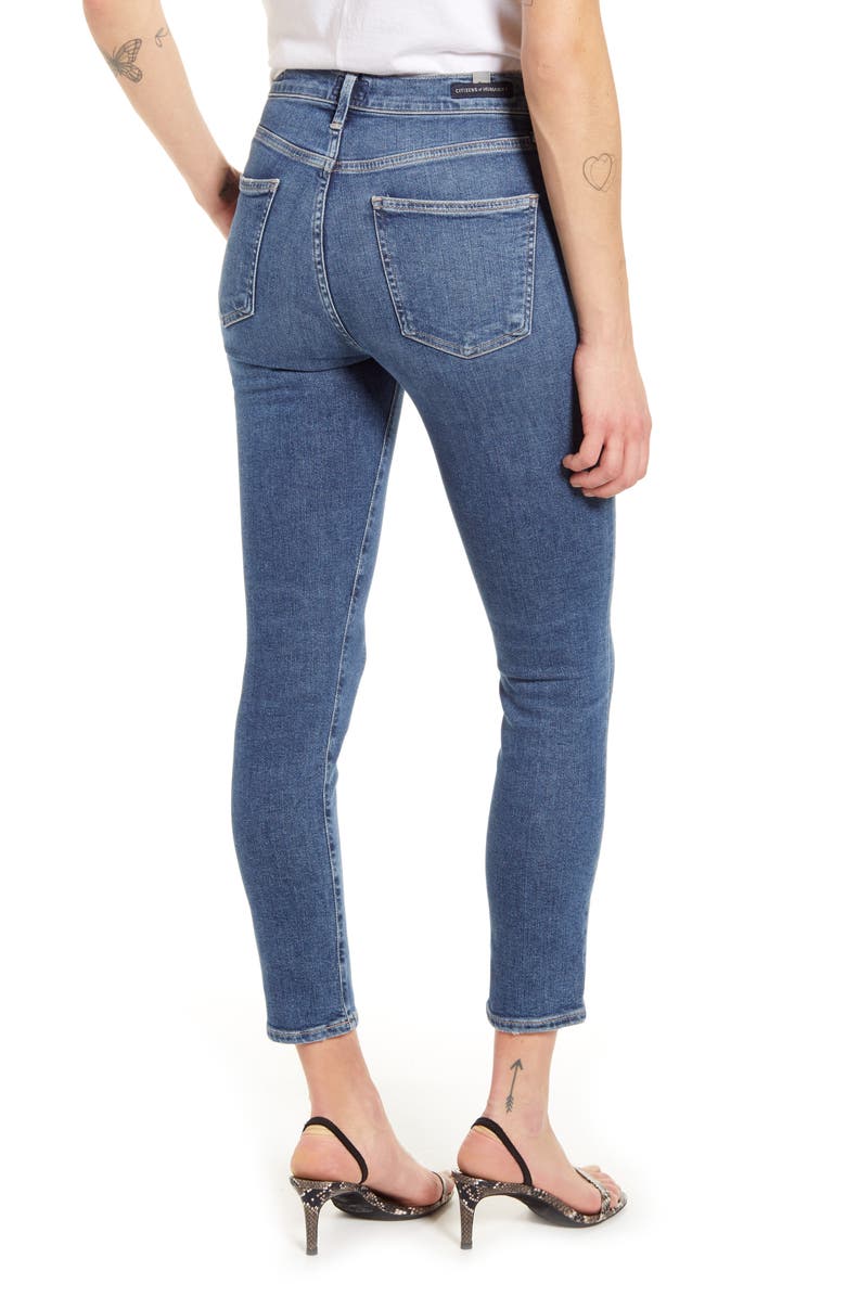 Citizens of Humanity Rocket High Waist Crop Skinny Jeans, Alternate, color, 