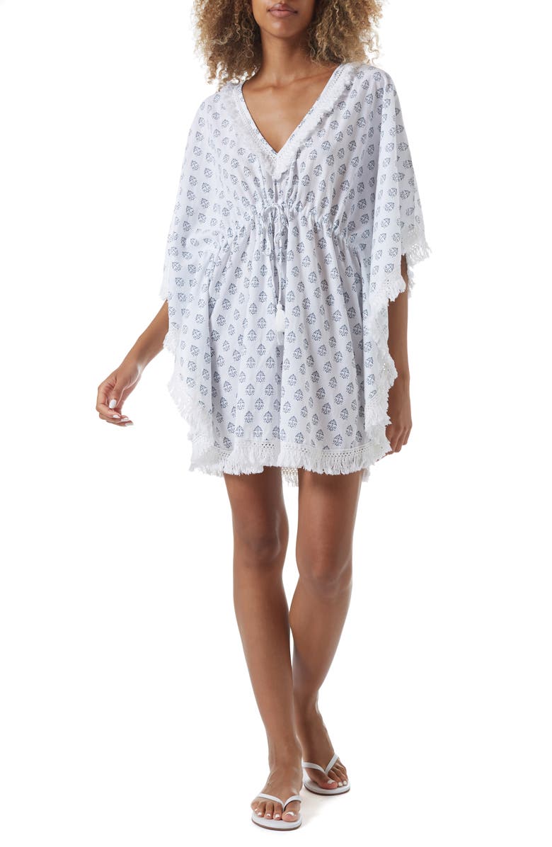 Melissa Odabash Irene Cover-Up Caftan, Main, color, 
